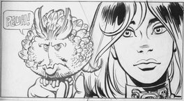 Case 6 zoom : Laureline et son grognon Case 6 zoom : Laureline et son grognon