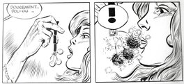 Cases 4 & 5 zoom : Lora qui transforme en poussière tout ce qu'elle touche Cases 4 & 5 zoom : Lora qui transforme en poussière tout ce qu'elle touche