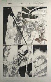 Simone Bianchi - THANOS RISING #3 page 6 - Planche originale