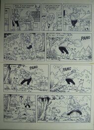 Eugeen Goossens - De grappen van Lambik - Planche originale