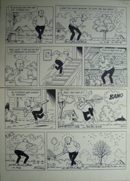 Eugeen Goossens - De grappen van Lambik - Planche originale