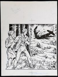 Willy Vandersteen - Biggles - Couverture originale