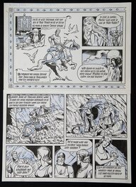 Willy Vandersteen - De rode ridder - Comic Strip