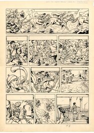 Jacques Martin - Alix-Les Legions Perdues - Planche originale