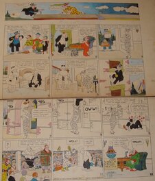 George McManus - Bringing up father Sunday 5-13-23 - Planche originale