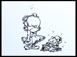 Le petit Spirou, illustration