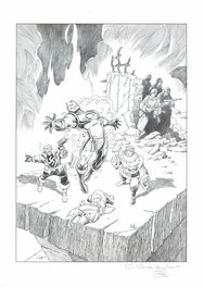 Ciro Tota - Dessin inédit de Ciro Tota (Iron-Man) - Illustration originale