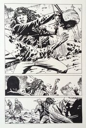 Charlie Adlard - The Walking Dead #87 - Planche originale