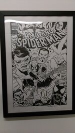 Chris Malgrain - Dessin original spiderman comics par chris malgrain - Original Illustration