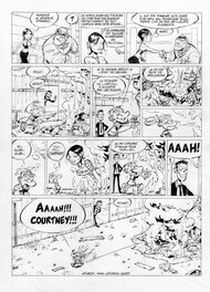 Simon Léturgie - Planche spoon et white tome 5 - Comic Strip