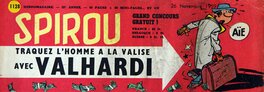 Bandeau d'annonce haut de page couverture journal Spirou 1116 du 26 novembre 1959. Bandeau d'annonce haut de page couverture journal Spirou 1116 du 26 novembre 1959.