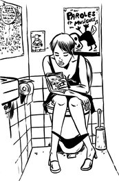 Deloupy - Lectrice - Comic Strip