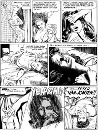 Stan Drake - Kelly Green Le contact, page 32 - Planche originale