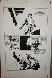 Mike Mignola - Decapitator 3, page 4, par Mike Mignola - Planche originale