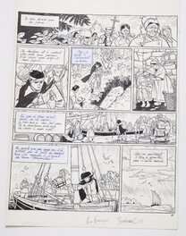 Matthieu Bonhomme - Le Marquis des âmes - planche 45 tome 1 ...paru en 2001 et toujours aussi bien!! - Planche originale