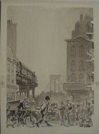 Will Eisner - 1982 NY the big city - Planche originale