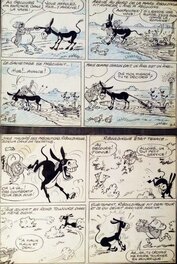 René Pellos - Pieds Nickelés - Route du Pétrole - Comic Strip