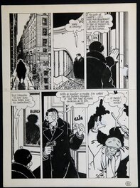 Jacques Tardi - Nestor Burma - Planche originale