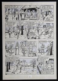 Willy Vandersteen - Robert en Bertrand 25 - Vreemde bezoekers - Comic Strip