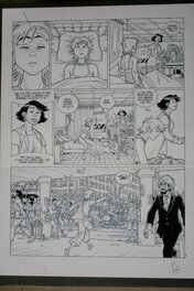 Fred Simon - Mermaid Project tome 1 - Fred Simon - Planche originale