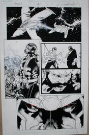 Thanos Rising n°3 page 5, par Simone Bianchi