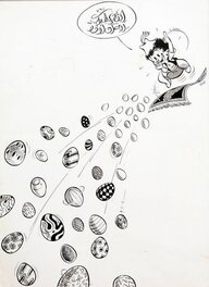 Kiko - Foufi, 1968. - Original Illustration