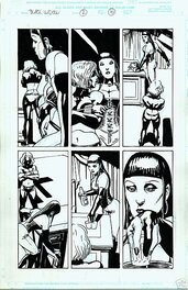 Igor Kordey - Black Widow. Number 2. Page 10. - Planche originale