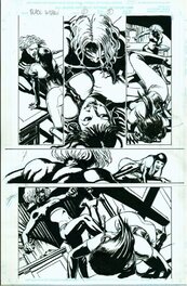 Igor Kordey - Black Widow. Number 2. Page 8. - Comic Strip