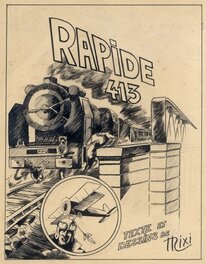 Mixi-Bérel - Mixi - Rapide 413 (1945) - Original Cover