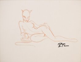 Bruce Timm - Catwoman par Bruce Timm - Œuvre originale