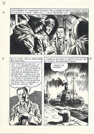 Leopoldo Ortiz - Planche originale des Eaux Noires, publiée dans Hallucinations, Editions Aredit - Comic Strip