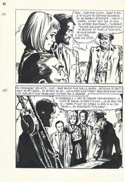Leopoldo Ortiz - Planche originale des Eaux Noires, publiée dans Hallucinations, Editions Aredit - Comic Strip