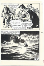 Leopoldo Ortiz - Planche originale des Eaux Noires, publiée dans Hallucinations, Editions Aredit - Comic Strip