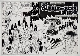 Comic Strip - Tardi, Nestor Burma, Une gueule de bois en plomb