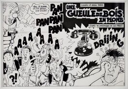 Nestor Burma - Planche originale