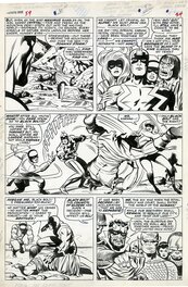 Jack Kirby - Fantastic Four #59 - Planche 18 - Comic Strip