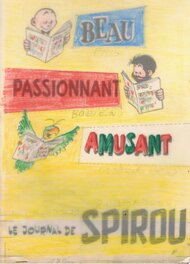 L'illustration avec son calque d'indications de couleurs. L'illustration avec son calque d'indications de couleurs.