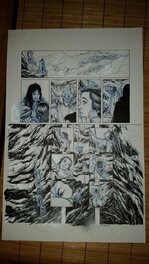 Nicolas Demare - "merlin la quete de l'epee" tome 5 page 13 - Planche originale