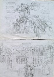 Crayonné page complète Crayonné page complète