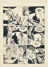 Jordi Bernet - Kraken, "Le meilleur flic de la ville", pl 7 - Planche originale