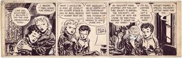 Milton Caniff - Steve Canyon, strip 21-01-1958 - Planche originale