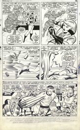 Jack Kirby - Fantastic Four #66- PL 9 - Planche originale