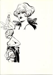 Leone Frollo - "naga" - Illustration originale