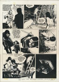 Grzegorz Rosinski - Thorgal, "La cité du dieu perdu", pl 12 - Planche originale