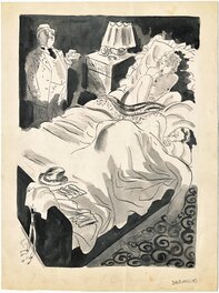 Dufy - "séduction, l'amour à l'esbrouffe" - Illustration originale