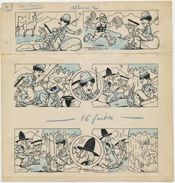 Raoul Thomen - Charlot, "Les bonnes farces de Charlot", pl 48 - Comic Strip