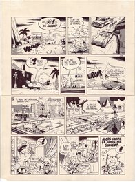 Olivier Saive - Chaminou, "La main verte", pl 21 - Comic Strip