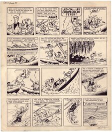 Tibet - Chick Bill, "La tête de pipe", pl 41 - Comic Strip