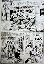 Carlo Cedroni - Blek le roc - L'île sans nom, planche 9, Kiwi 268  (Lug) - Planche originale