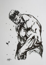 Gabriele Dell'Otto - Hulk - Illustration originale